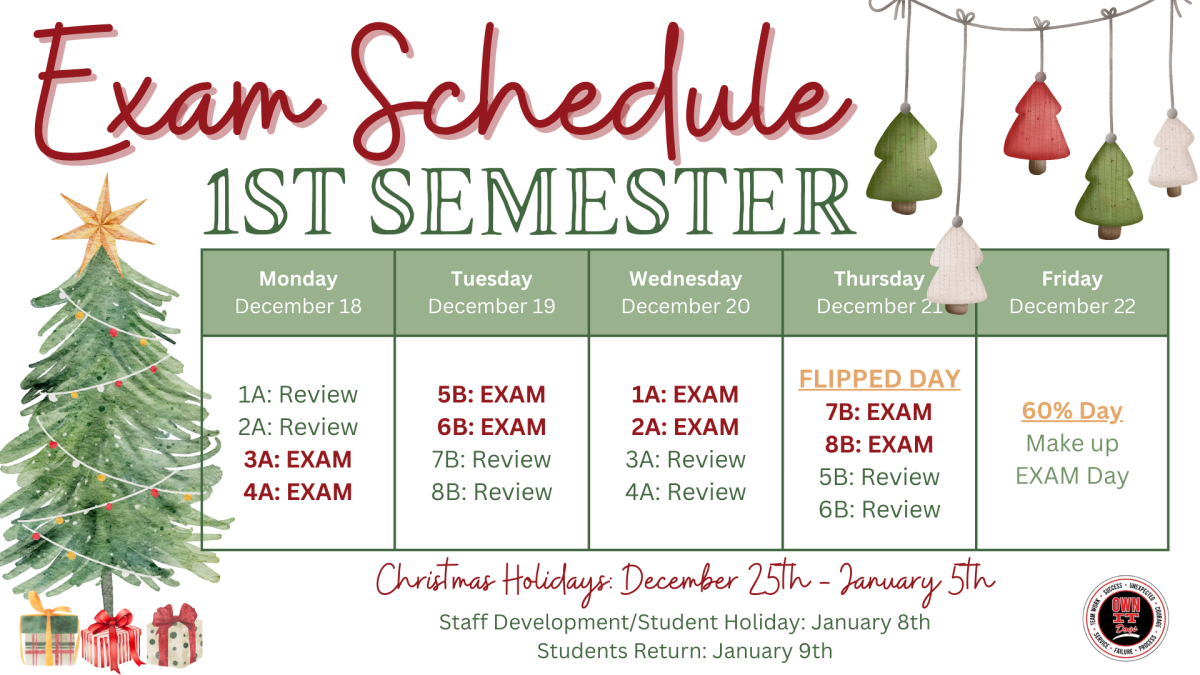 Semester Exam Schedule & Exemption Policy